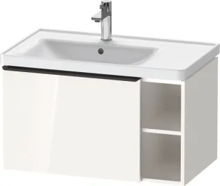 Duravit D-Neo Waschtischunterbau wandhängend Weiß Hochglanz 784x452x440 mm - DE42580BD220000 DE42580BD220000