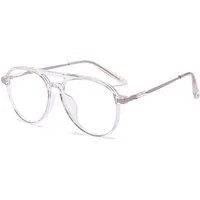 PACIEA Lesebrille Blaulichtfilter Doppelbalkenrahmen Oversized Elegant