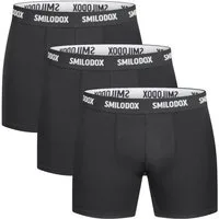 Smilodox Boxershorts 3er Pack Unterhosen, bequem, aus Baumwolle Weiches Material, Atmungsaktiv, Elastischer Bund, Strapazierfähig