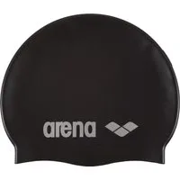 Arena Badekappe CLASSIC SILICONE 55 BLACK SILVER