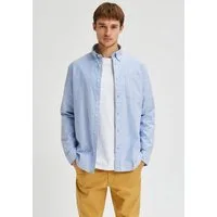 Selected Langarmhemd SLHREGRICK-OX SHIRT LS NOOS Baumwolle, regular fit