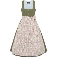 Luis Steindl Dirndl Dirndl Hirsch-Blumen-Muster