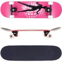 FunTomia Skateboard Skateboard mit Mach1 ABEC-9 Kugellager 7-lagigem Ahornholz 100A Rollen