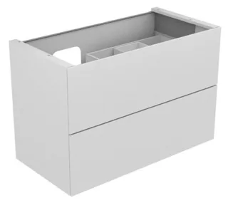 Keuco Waschtischunterschrank Edition 11 31255 2 Front-Auszüge Bel., cashmere/Glas cashmere, 31255180 31255180100