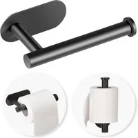 Refined Living Toilettenpapierhalter ohne Bohren Klopapierhalter selbstklebend, Edelstahl, für Bad Küche (WC Rollenhalter, Edelstahl WC Halter, Papierrollenhalter Bad Wand, Wandmontage Bad Halter, toilet paper rack, tissue rack, roll paper rack, 1-St