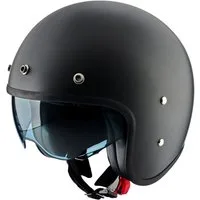 PEROZ Motorradhelm Filus Jethelm, herausnehmbares Innenfutter,integriertes Sonnenvisier