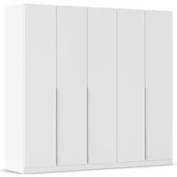 OTTO home Drehtürenschrank Kleiderschrank Schrank Garderobe AGORDO Schlafzimmer (in zwei Griff-Farben, Breiten 91-405 cm, Dekor- oder Hochglanzfront) durchdachte Innenausstattung, in 8 Breiten und 2 Höhen MADE IN GERMANY
