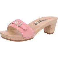 BERKEMANN Berkemann Erwachsene Holz Peggy Pantolette Leder Pantolette