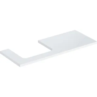 Geberit ONE Waschtisch-Platte, Ausschnitt links, für Aufsatzwaschtisch 505305001