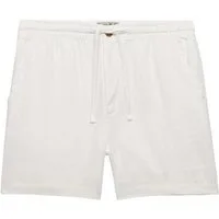 Superdry Shorts Merchant Linen Herren (1-tlg) kurze Hose, Bermuda, Sporthose, Sommer Hose, Freizeithose