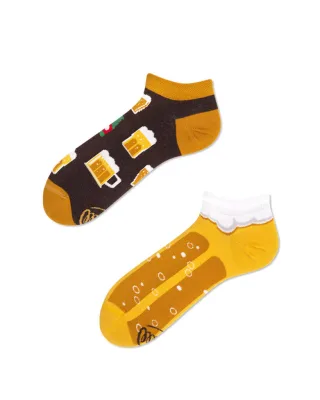 many mornings - Socken CRAFT BEER LOW gelb/braun - Gr. - 42