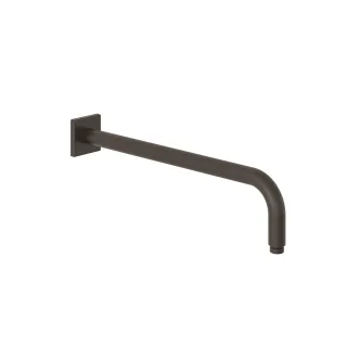 KLUDI A-QA Wand-Brausearm 400 mm eckige Wandrosette mattschwarz 6653439-00