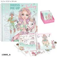 Depesche Stickerbuch TOPModel Dress Me Up Fantasy Stickerbuch mit Spiralbindung
