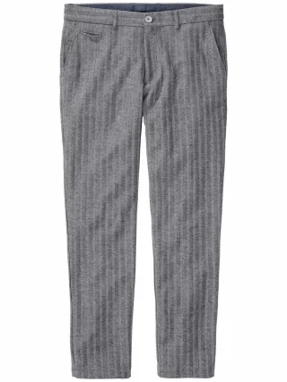 Mey & Edlich Herren Erfrischt-Anzughose Blau 92 % Baumwolle, 8 % Polyester