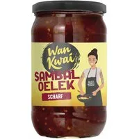Wan Kwai Saucen, Wan Kwai Sambal Oelek sehr scharf intensive Chiliwürze Paste 750g