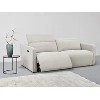 OTTO home 2-Sitzer KYLLY XXL 208 cm - OTTO. Verlässliche Qualität., elektr. Relaxfunktion, verstellb. Kopfteil, USB, Federkern, Struktur
