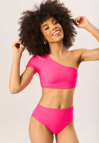 One-Shoulder-Bikinioberteil