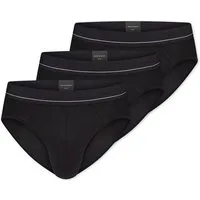 Schiesser Slip 3er Pack Pure Micro (Spar-Set, 3-St) Rio Slip / Unterhose - ohne Eingriff - Blickdicht