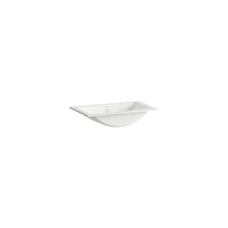Laufen CLASSICS Einbauwaschtisch H513CL20001091 526x290x143 mm, ohne Armaturenbank, ohne Hahnloch, mit Überlauf, weiß