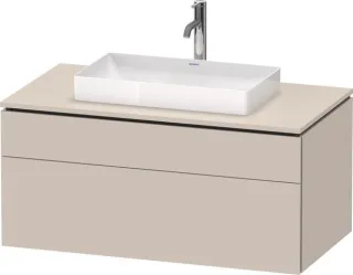 Duravit L-Cube Konsolenwaschtischunterbau wandhängend Taupe Supermatt 1020x550x482 mm - LC4881083830 LC4881083830000