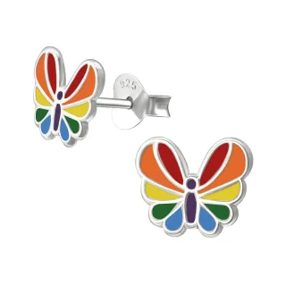 Schmetterling Ohrringe aus 925 Silber