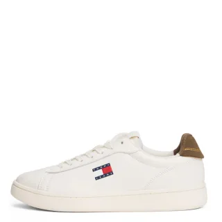 Tommy Hilfiger - Archive Court Sneaker aus Leder weiß - Gr. - 41