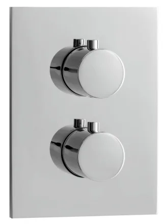 Herzbach Nano Thermostatarmatur Unterputz Fertigset 3 square plus chrom, 11.503055.3.01 11.503055.3.01