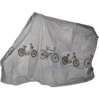 relaxdays Fahrradschutzhülle Fahrradgarage aus Kunststoff (1-St), grau