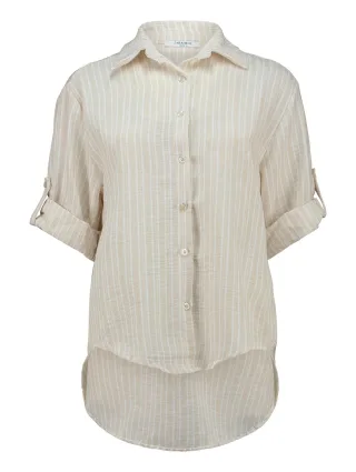 Zabaione - Blouse Id44aa beige - Gr. - L