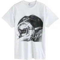 Next T-Shirt Oversized Fit T-Shirt mit grafischer Disco-Kugel (1-tlg)