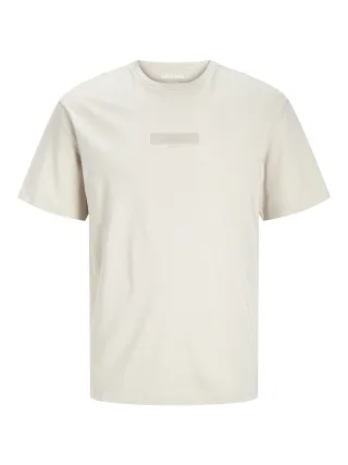 JACK&JONES - JJTAKA TEE SS CREW NECK JNR moonbeam - Gr. - 176