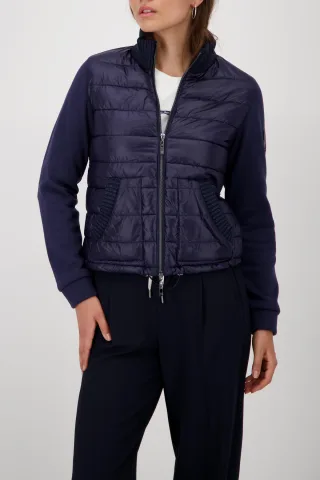 monari - Gesteppte Jacke mit Logo-Patch night sky - Gr. - 34