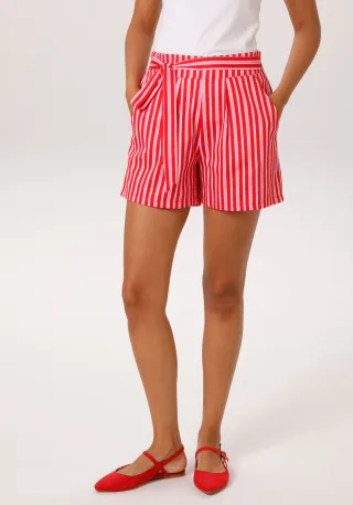 Aniston CASUAL Shorts im trendfarbenen Streifen-Dessin - NEUE KOLLEKTION
