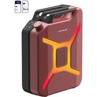 Ultimea Jerry Can (Rot) Party-Lautsprecher (300 W, 360°-Sound- Bluetooth-Lautsprecher)