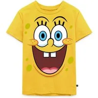 Spreadshirt T-Shirt SpongeBob Schwammkopf Kostüm Karneval Kinder Premium T-Shirt (1-tlg)