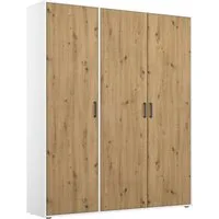 rauch Kleiderschrank VOYAGER Garderobe Wäscheschrank Schlafzimmer (in 3 verschiedenen Ausstattungen BASIC/CLASSIC/PREMIUM) mit 2 modernen Griffvarianten, viel Stauraum MADE IN GERMANY