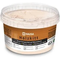 Hausa Holz-Reparaturset Holzkitt, 250g gebrauchsfertig ausgezeichnete Füllkraft rissbeständig, 1-St., Gramm Buche Hell Holzspachtelmasse Kitt für Holz, Holzspachtel/Füllmasse zum Reparieren