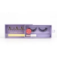 Alhalal Cosmetics Ltd. Einzelwimpern Faux Mink Halal Wimpern – Leicht, Wiederverwendbar & Ohne Tierische Produkte
