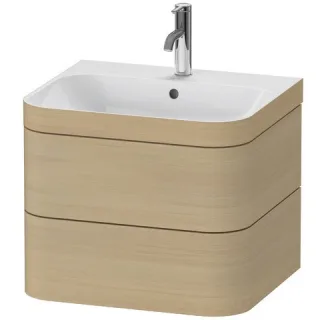 Duravit Happy D.2 Plus c-bonded Set wandhängend Mediterrane Eiche Matt 575x490x480 mm - HP4635O7171 HP4635O7171