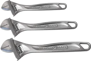 KS Tools Rollgabelschlüssel-Satz, verstellbar, 3-tlg - 577.0399