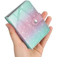 Fintie Fotoalbum Mini Fotoalbum für 2x3 Zoll Filme - 52 Taschen kleine Alben, für Fujifilm Instax Mini Sofortbildkamera/Polaroid Hi-Print Bilder