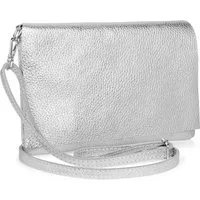 Caspar Clutch Abendtasche Stilvolle Damen Leder Tasche -CLASSIC LINE- Modell No.839, leicht, elegant & unempfindlich - 100% Echtleder - Handmade in Italy