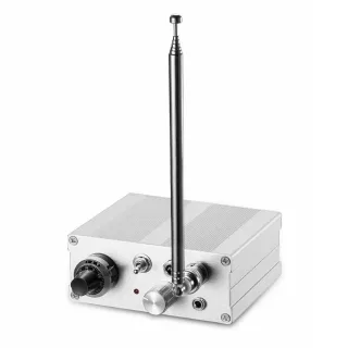 AM Receiver 118-136MHz Aviation Band Radio Built-In Lithium Battery VHF Antenna Airplane Communication Aviation Tower Ra