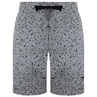 Gymshark Micro Print Mens grau Shorts