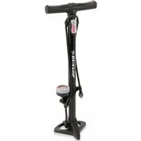 Dunlop Standpumpe DUNLOP Standluftpumpe 10233, mit Manometer, 11 bar