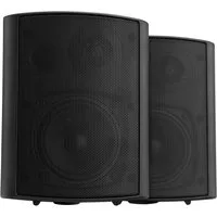 Pronomic USP-660 Paar HiFi Wand- Lautsprecher (60 W, 2-Wege Speaker Boxen - ideal für Gastronomie und Terasse)