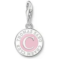 THOMAS SABO Kettenanhänger Thomas Sabo Damen-Charm 925er Silber, Emaille