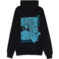 POKÉMON Kapuzensweatshirt Group Hoodie Pikachu Gengar Gyarados Garados Eevee Evoli