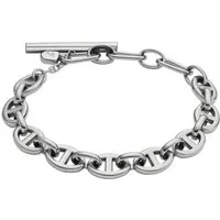 Fossil Armband Schmuck Geschenk Edelstahl Armkette Heritage D-Link