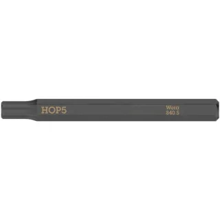 Wera 840 S Hex-Plus Innensechskant Bits für Schlagschraubendreher, metrisch - 05018152001